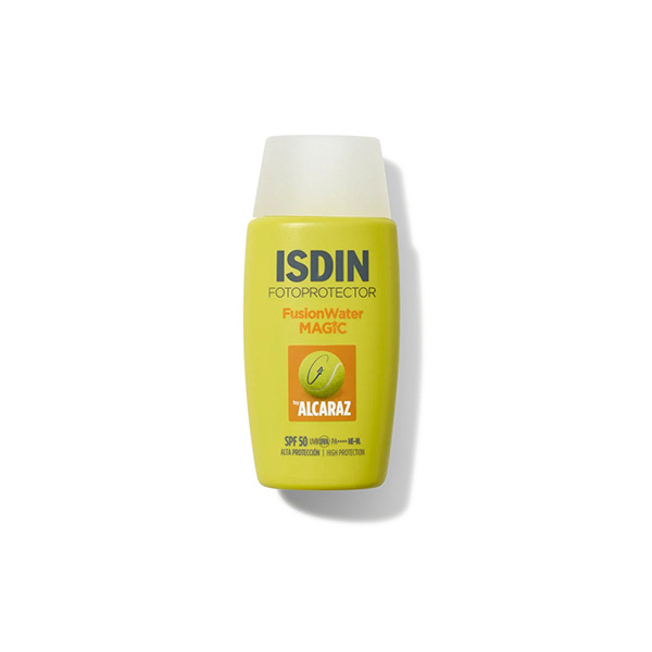 خرید ضد آفتاب ایزدین فیوژن واتر مجیک آلکاراز SPF 50
