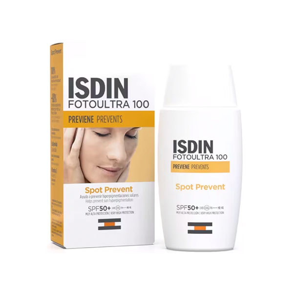 ضد آفتاب اسپات پریونت SPF50+ ایزدین | محافظت قوی و پیشگیری از لک